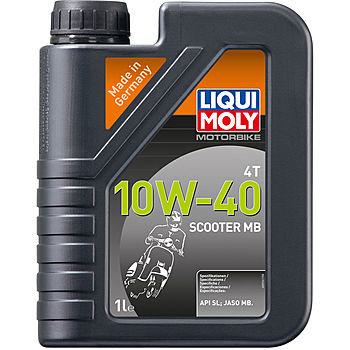 Масло моторное Liqui Moly Motorbike 4T Scooter MB 10/40 API SN Plus (1 л.) — оптом