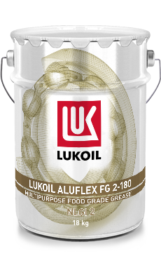 Смазка многоцелевая пищевая Лукойл АЛЮФЛЕКС FG 2-180 (18 кг, 20 л.) — оптом
