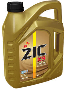 Масло моторное ZIC X9 5/30 API SL/CF (4 л.)