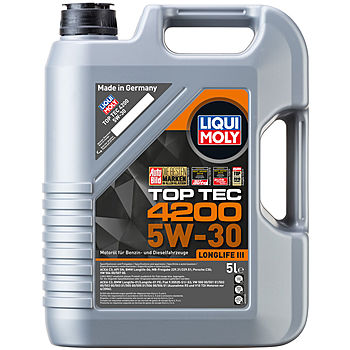 Масло моторное Liqui Moly Top Tec 4200 5/30 API SN ACEA C3 (5 л.) — оптом