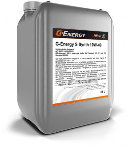 Масло моторное Gazpromneft G-Energy S Synth 10/40 API SL/CF ACEA A3/B4 (17,7 кг, 20 л.)
