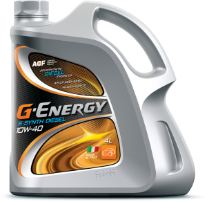 Масло моторное Gazpromneft G-Energy S Synth Diesel 10/40 API CF ACEA A3/B4 (4,34 кг, 5 л.)