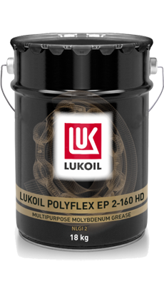 Смазка многоцелевая литиевая Лукойл ПОЛИФЛЕКС EP 2-160 HD (18 кг, 20 л.) — оптом