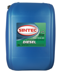 Масло моторное Sintoil/Sintec Diesel 15/40 API CF-4/CF/SJ (30 л.)