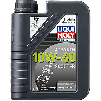 Масло моторное Liqui Moly Motorbike 4T Synth Scooter 10/40 API SN Plus (1 л.) — оптом