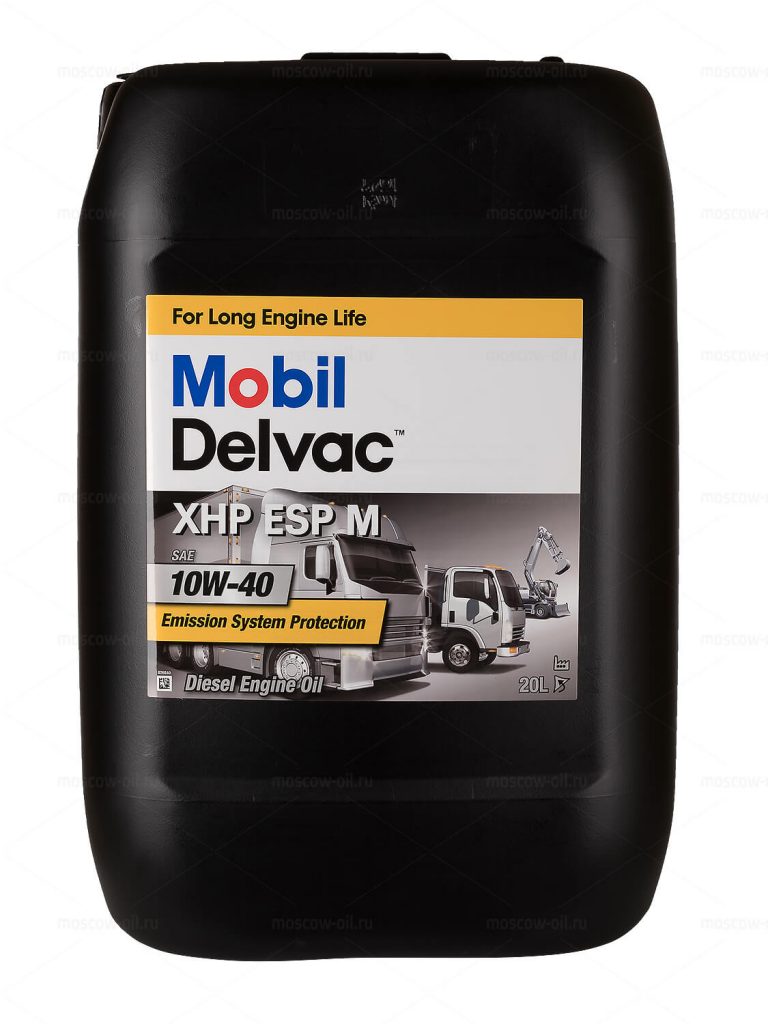 Моторное масло Mobil Delvac XHP ESP M 10W-40 — оптом