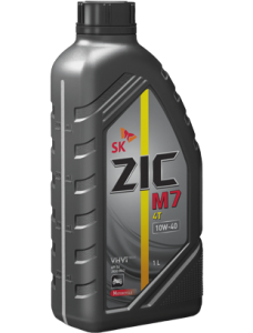 Масло моторное ZIC M7 4T 10/40 API SL (1 л.)