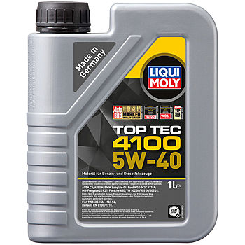 Масло моторное Liqui Moly Top Tec 4100 5/40 API SN ACEA C3 (1 л.) — оптом