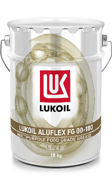 Смазка многоцелевая пищевая Лукойл АЛЮФЛЕКС FG 00-180 (18 кг, 20 л.) — оптом